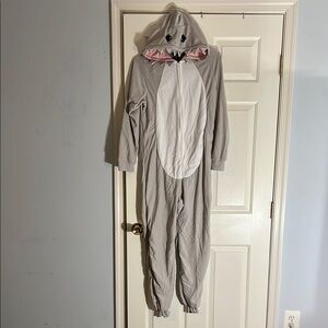 Shark Onesie Pajamas - Gray